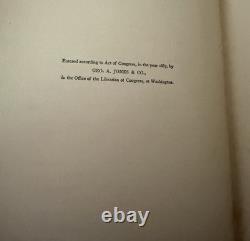 1887 Antique Civil War Book Mosby's War Reminiscences Mosby, RARE