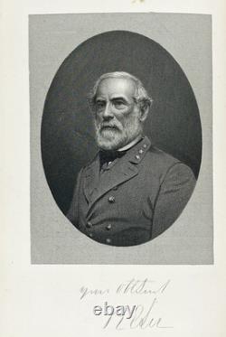1887 Confederate General ROBERT E LEE History STONEWALL JACKSON Civil War C. S. A