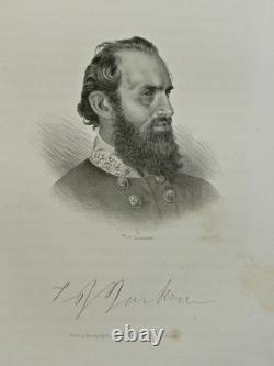 1887 Confederate General ROBERT E LEE History STONEWALL JACKSON Civil War C. S. A 1887 Confederate General ROBERT E LEE History STONEWALL JACKSON Civil War C. S. A
