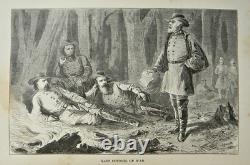 1887 Confederate General ROBERT E LEE History STONEWALL JACKSON Civil War C. S. A