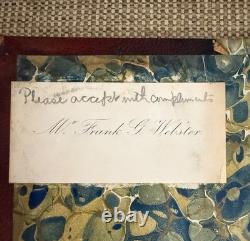 1887 Record Of The Forty-fourth Mass. Volunteer Militia In Nc Signed CIVIL War