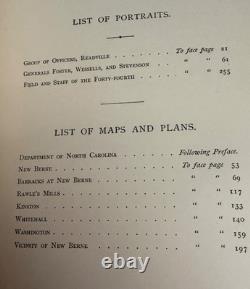 1887 Record Of The Forty-fourth Mass. Volunteer Militia In Nc Signed CIVIL War