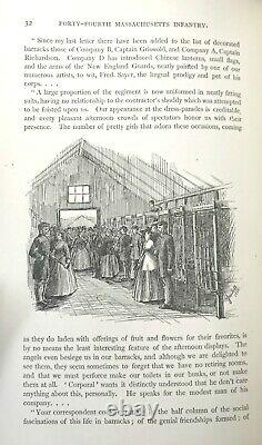 1887 edition MASSACHUSETTS MILITIA Volunteer NORTH CAROLINA CAMPAIGN Civil War