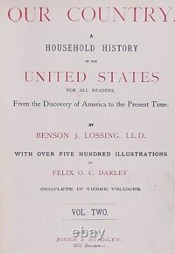 1888 AMERICAN HISTORY Revolutionary Civil War REPUBLIC Indian Slavery DEMOCRACY