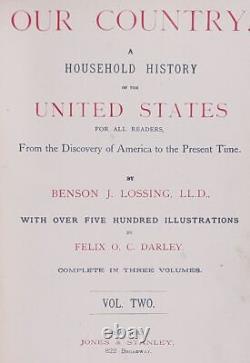 1888 AMERICAN HISTORY Revolutionary Civil War REPUBLIC Indian Slavery DEMOCRACY