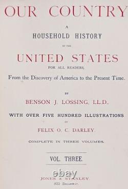 1888 AMERICAN HISTORY Revolutionary Civil War REPUBLIC Indian Slavery DEMOCRACY