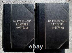 1888 CIVIL War Battles Antique Military History U. S. America Union Confederate