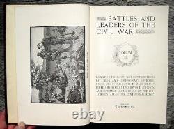 1888 CIVIL War Battles Antique Military History U. S. America Union Confederate