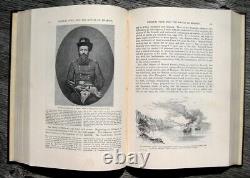 1888 CIVIL War Battles Antique Military History U. S. America Union Confederate