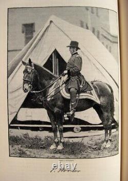 1888 CIVIL War Battles Antique Military History U. S. America Union Confederate