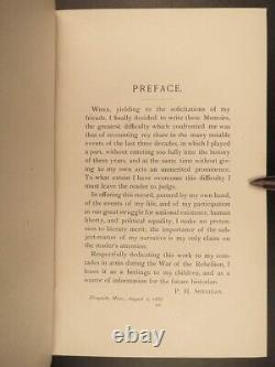 1888 Civil War 1st ed General Sheridan Memoirs Union Army Native Americans RARE