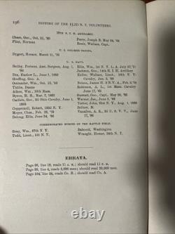 1888 Herkimer And Otsego Counties 152d New York Volunteers Civil War