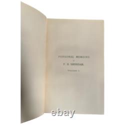 1888 Personal Memoirs of P. H. Phillip Sheridan General US Army Civil War 1st Ed