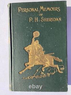 1888 Personal Memoirs of P H Sheridan Vol I & II Civil War History