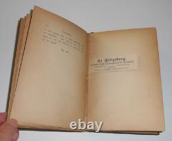 1889 At Gettysburg Tillie Pierce Alleman First Edition Book History Civil War