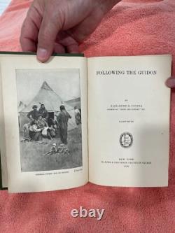 1890 1st ed CUSTER Following the Guidon Civil War Native American Indian Wars