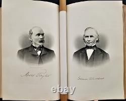 1890 antique MIDDLESEX COUNTY ma HISTORY BIOGRAPHICAL SKETCHES indian civil war