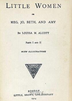 1891 edition XMAS set LITTLE WOMEN Civil War FIRST 8th Works LOUISA MAY ALCOTT