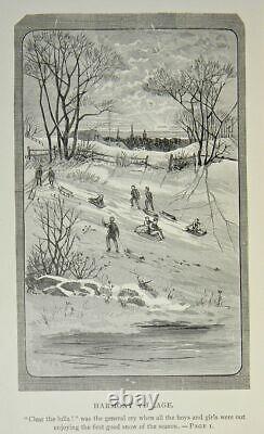 1891 edition XMAS set LITTLE WOMEN Civil War FIRST 8th Works LOUISA MAY ALCOTT