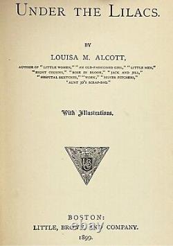 1891 edition XMAS set LITTLE WOMEN Civil War FIRST 8th Works LOUISA MAY ALCOTT