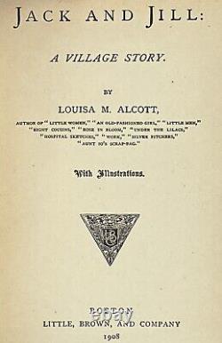 1891 edition XMAS set LITTLE WOMEN Civil War FIRST 8th Works LOUISA MAY ALCOTT