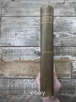 1892 Civil War Book Memoirs of Gen. Thomas Francis Meagher Cavanagh, 1st ed