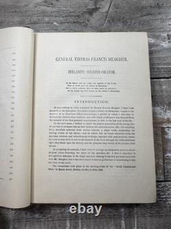 1892 Civil War Book Memoirs of Gen. Thomas Francis Meagher Cavanagh, 1st ed