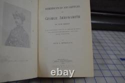1893 Reminiscences & Letters George Arrowsmith Civil War NJ