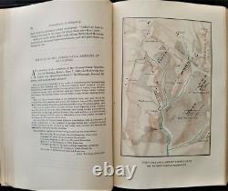 1893 antique GETTYSBURG CIVIL WAR MONUMENTS dedication 2-vol set pennsylvania pa