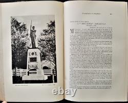 1893 antique GETTYSBURG CIVIL WAR MONUMENTS dedication 2-vol set pennsylvania pa