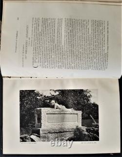 1893 antique GETTYSBURG CIVIL WAR MONUMENTS dedication 2-vol set pennsylvania pa