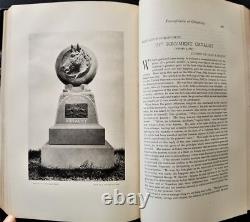1893 antique GETTYSBURG CIVIL WAR MONUMENTS dedication 2-vol set pennsylvania pa