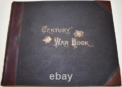 1894 CENTURY WAR BOOK Battles & Leaders of the Civil War Restored 3/4 Leather