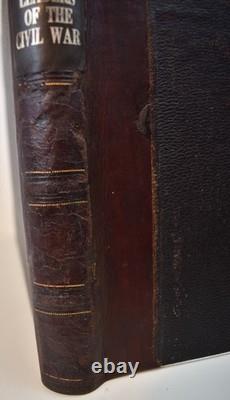 1894 CENTURY WAR BOOK Battles & Leaders of the Civil War Restored 3/4 Leather