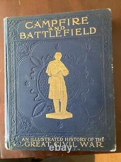 1894 Campfire And Battlefield An Illustrated History Of The Great Civil War