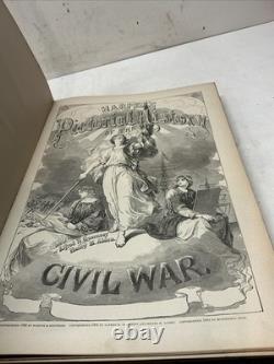1894 Vol. 1&2 Harper's Pictorial History Civil War McDonnell Bros Illustrated
