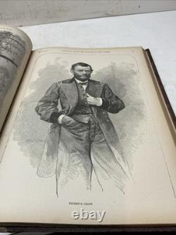 1894 Vol. 1&2 Harper's Pictorial History Civil War McDonnell Bros Illustrated