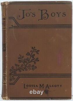 1894 men edition LITTLE WOMEN Louisa May ALCOTT SET Civil War FIRST 2nd 3rd BOOK