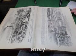 1895 Antique Book / Frank Leslie's ILLUSTRATED HISTORY OF THE CIVIL WAR