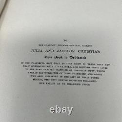 1895 Antique Civil War Biography Memoirs of Stonewall Jackson Illustrated