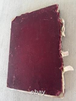 1895 Confederate Soldier in the Civil War Ben La Bree Antique Book As-Is