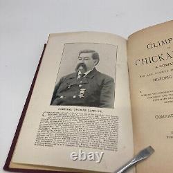 1895 Glimpses Of Chickamauga By Comrade Albert Disbrow CIVIL War Battlefield