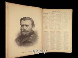 1896 HUGE Harper's CIVIL WAR Pictorial History Illustrated MAPS Battle Scenes
