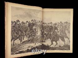 1896 HUGE Harper's CIVIL WAR Pictorial History Illustrated MAPS Battle Scenes