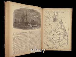 1896 HUGE Harper's CIVIL WAR Pictorial History Illustrated MAPS Battle Scenes