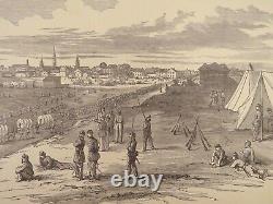 1896 HUGE Harper's CIVIL WAR Pictorial History Illustrated MAPS Battle Scenes