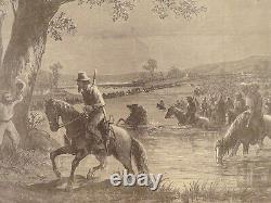1896 HUGE Harper's CIVIL WAR Pictorial History Illustrated MAPS Battle Scenes