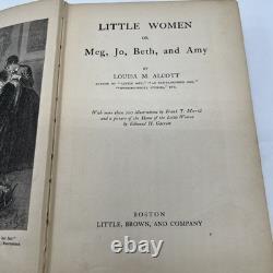 1896 LITTLE WOMEN Victorian CHRISTMAS Civil War ALCOTT Antique 200 ILLUSTRATIONS