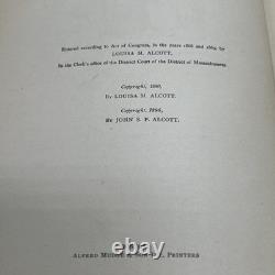 1896 LITTLE WOMEN Victorian CHRISTMAS Civil War ALCOTT Antique 200 ILLUSTRATIONS