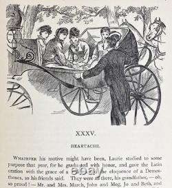 1896 LITTLE WOMEN Victorian CHRISTMAS Civil War ALCOTT Antique 200 ILLUSTRATIONS